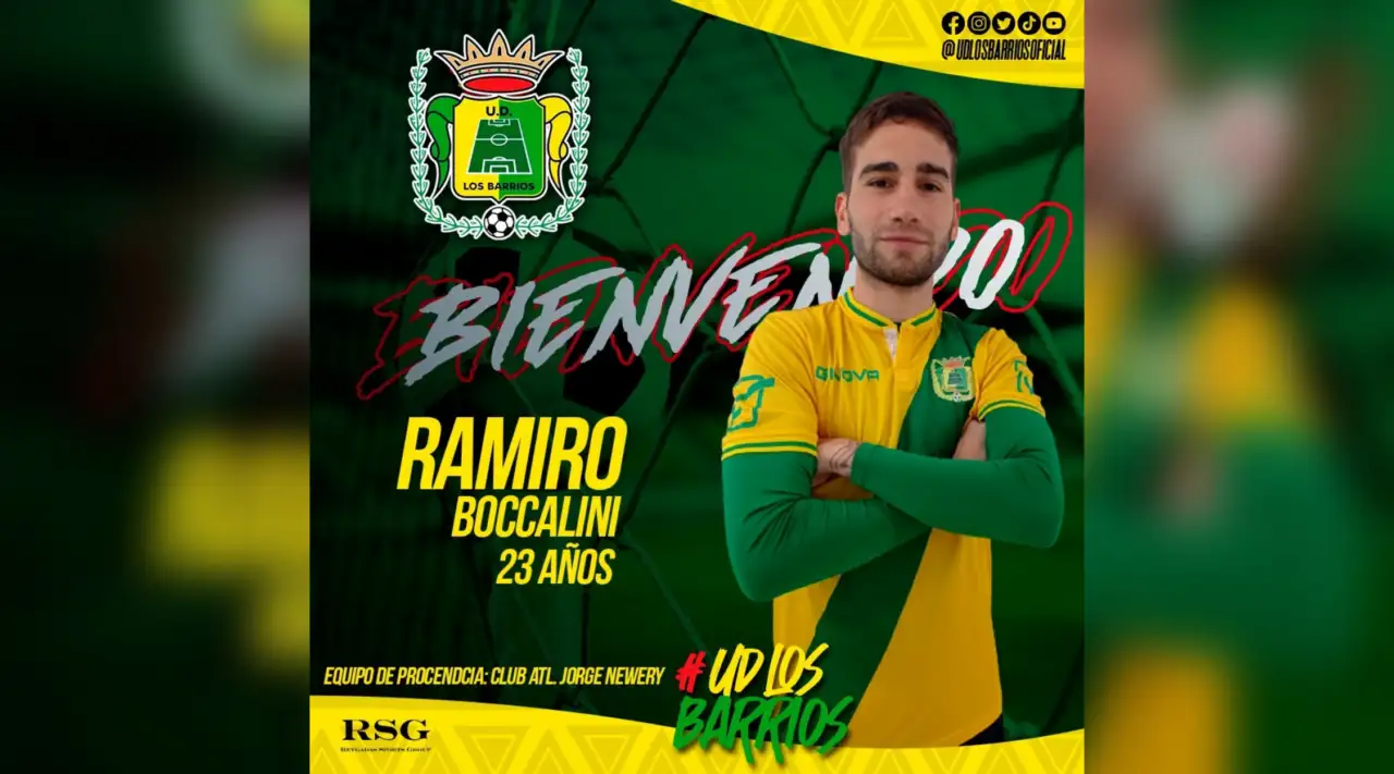 El venadense Ramiro Boccalini jugará en el fútbol español