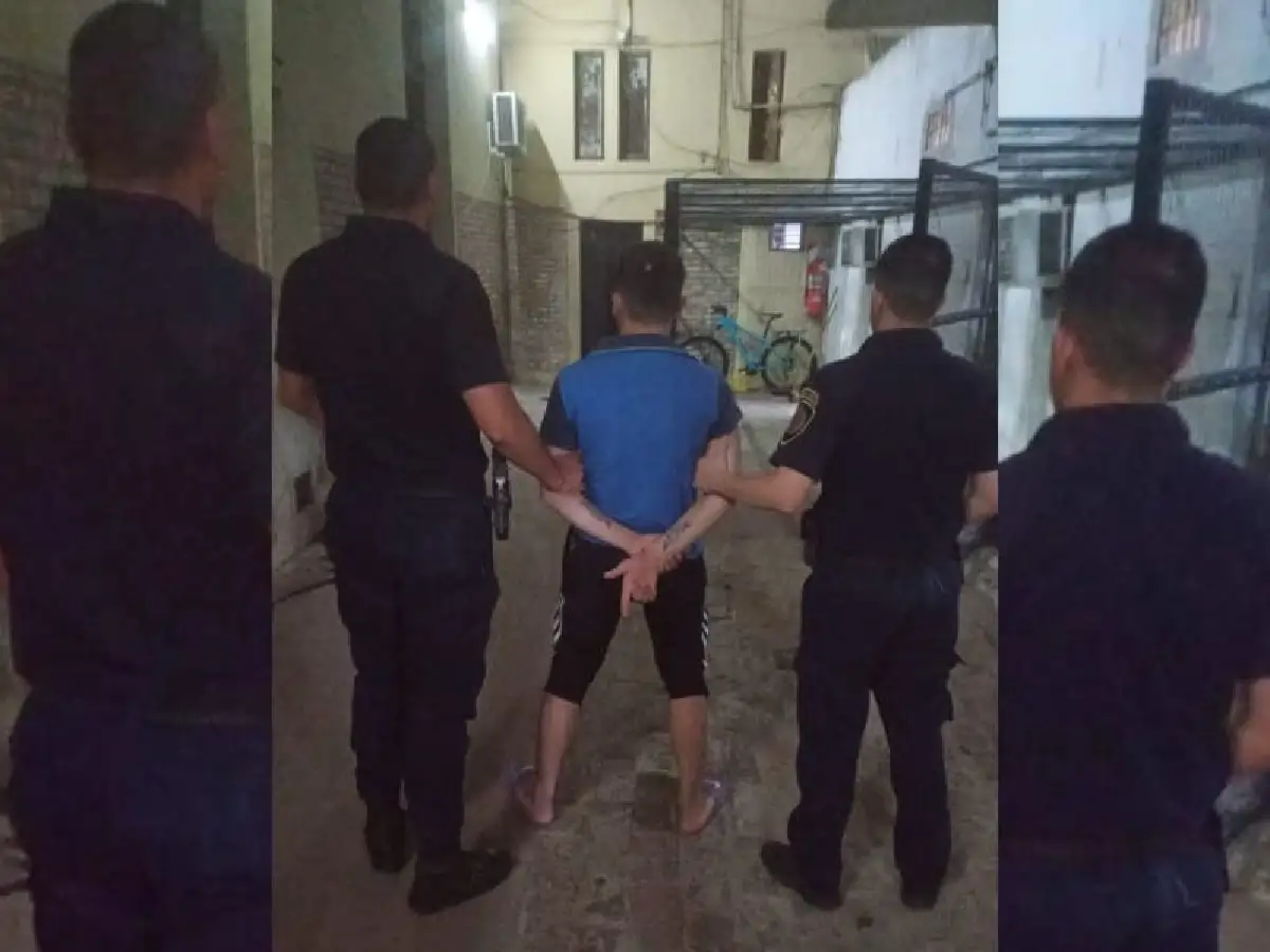  Detuvieron a “Rikito”, peligroso delincuente de 19 años vinculado a robos con armas de fuego