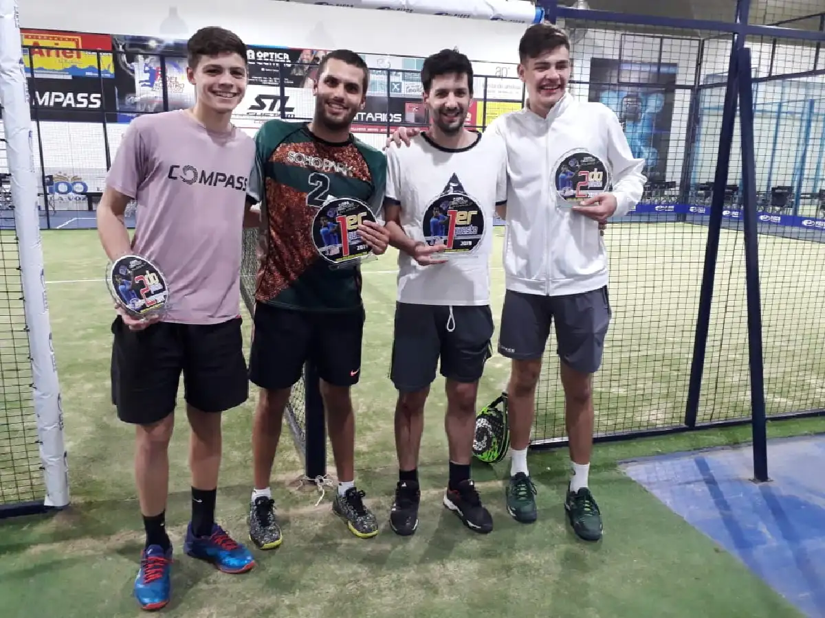 Nuevos campeones Impares en Pádel x Cuatro