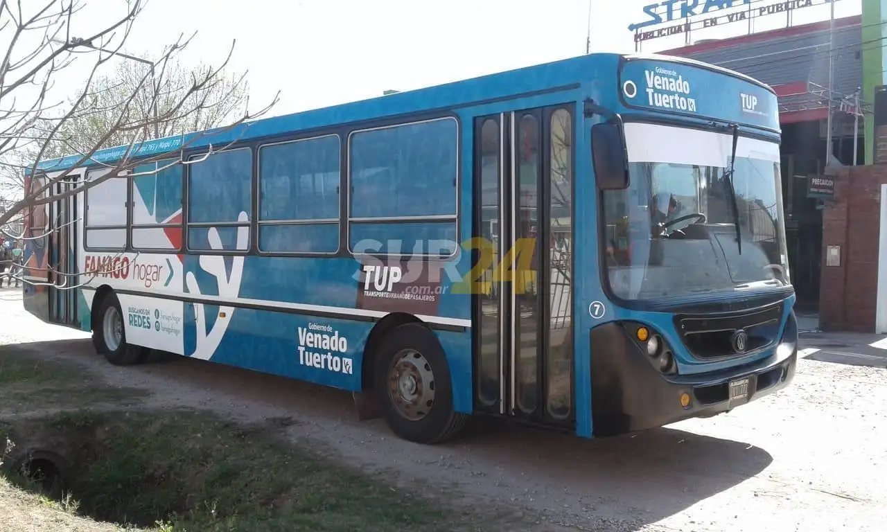 El Transporte Urbano de Pasajeros funciona normalmente en Venado mientras cae la demanda por restricciones