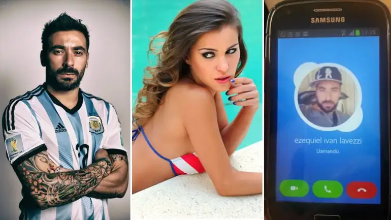Lavezzi, otra vez en problemas: Mariana Diarco asegura que el futbolista la llama y la persigue