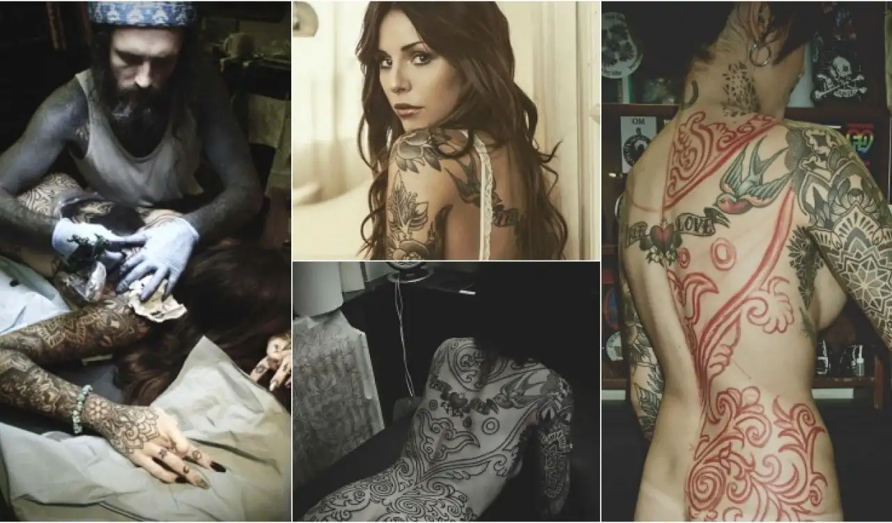 Cande Tinelli y su tatuaje más imponente: osado diseño súper top y fotos desnuda