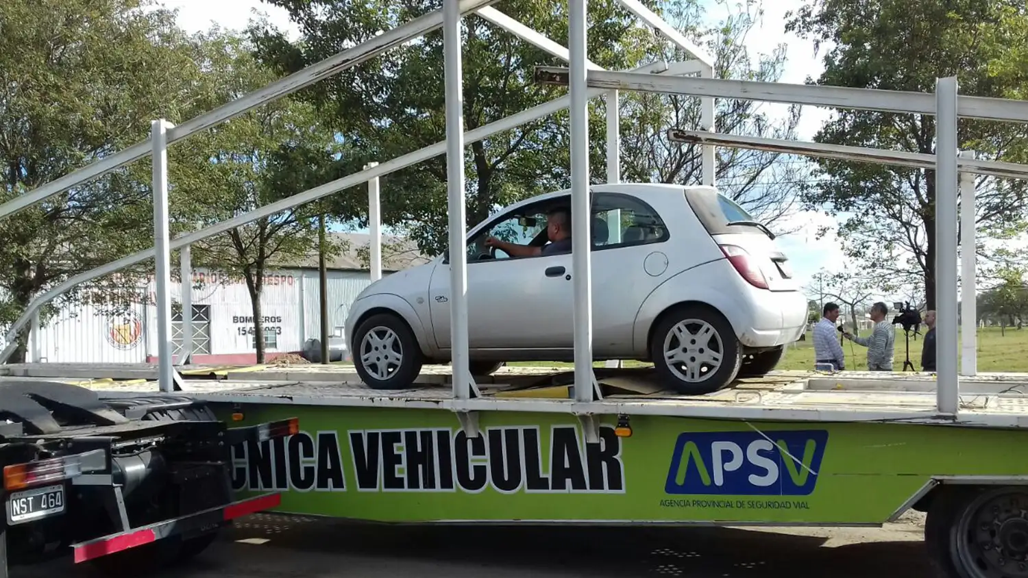 El Taller Móvil de RTO realizó inspecciones en Gobernador Crespo