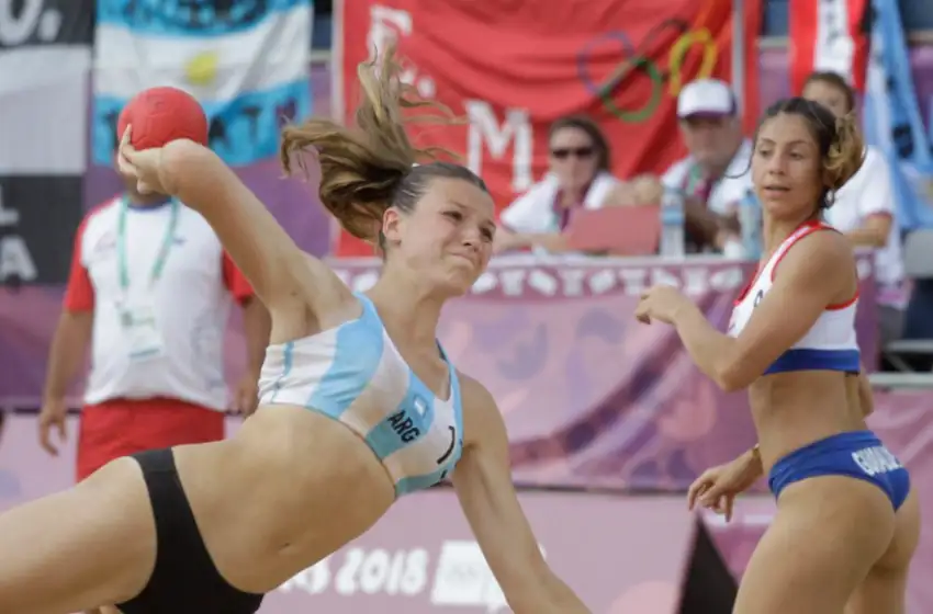 Segundo triunfo de Argentina en Beach Handball