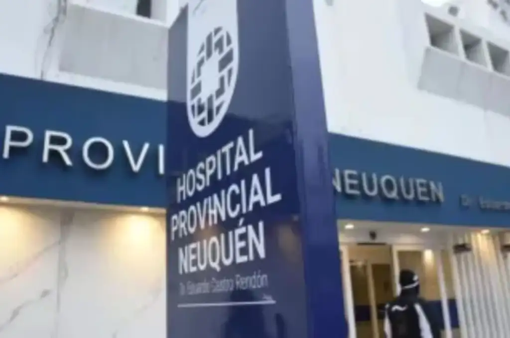 La víctima fue derivada al Hospital Castro Rendón, donde falleció. (Foto: gentileza diario Río Negro.)