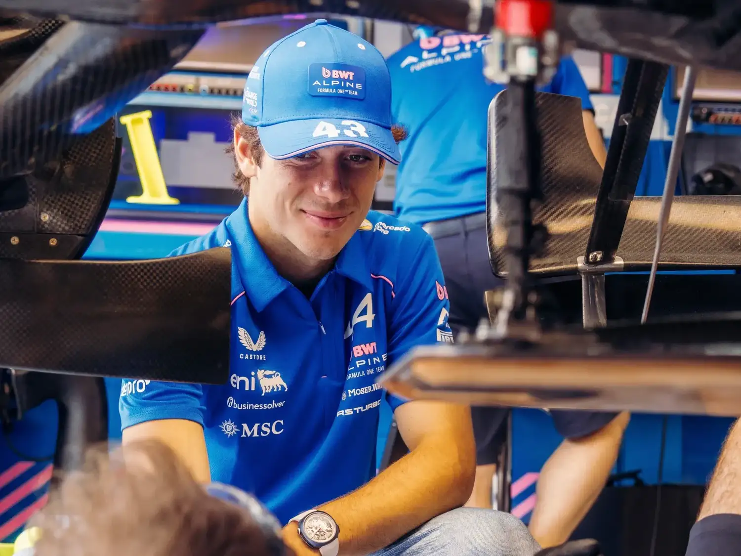 Colapinto habló antes del GP de Malasia